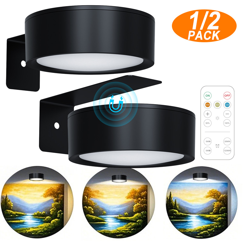 Office Lighting Decor - 1pc Bureaulamp LED Magnetisch Puck Licht