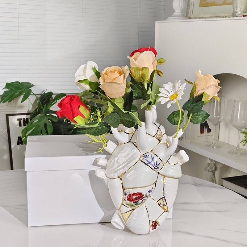 Lighting Room Decor Items - Hartvormige vaas woonkamer wijnkast tv-kast huisdecoratie