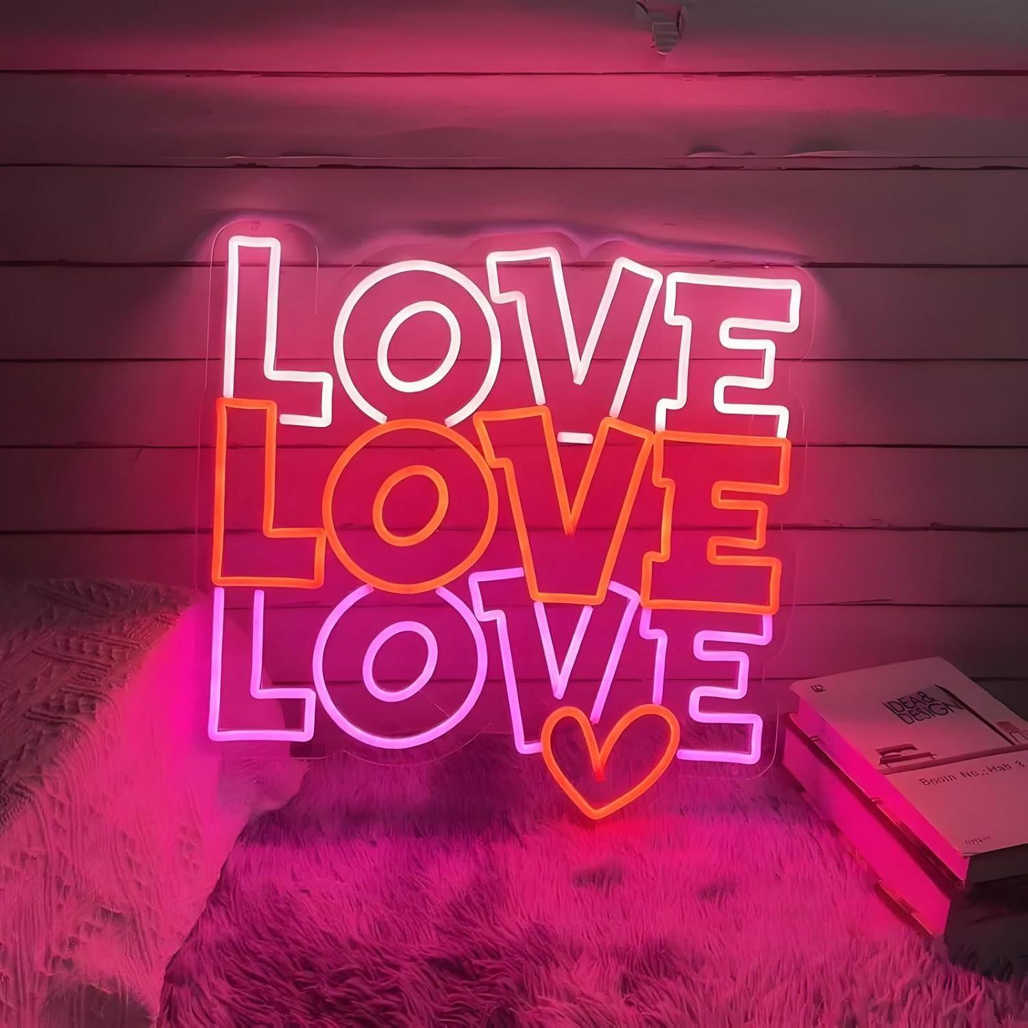 Lighting Decoration Wedding - Liefdes Neon Sign USB Dimbare LED