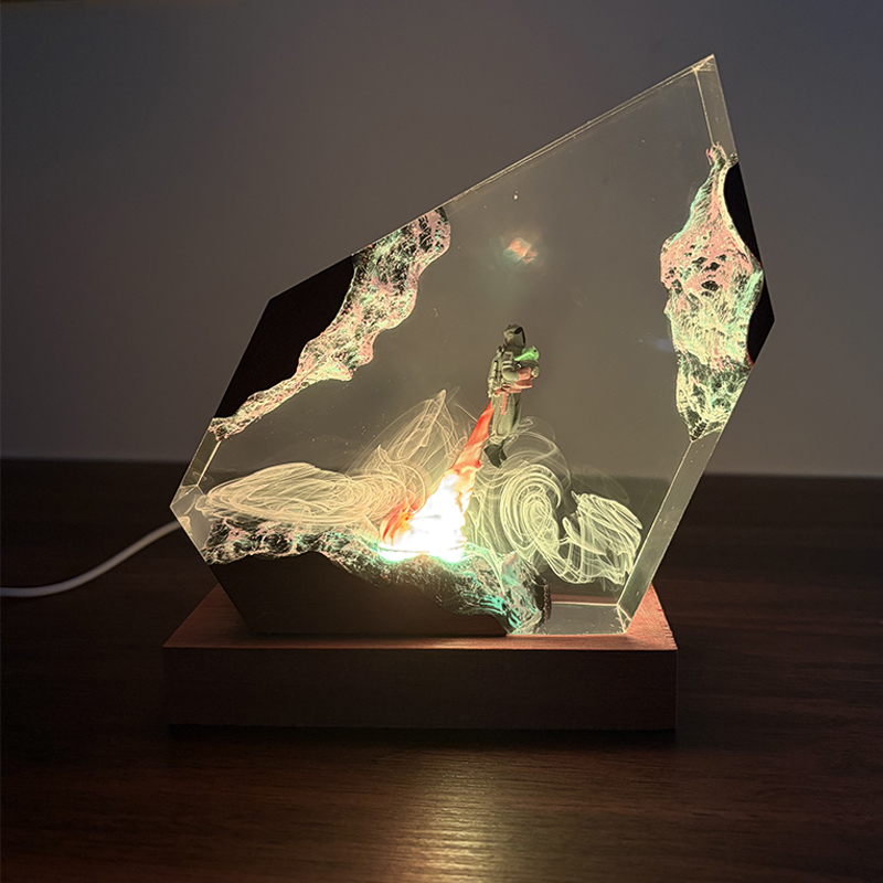 Lighting Decoration Wedding - Sci-fi Anime Figuur Organisme Hars Tafellamp