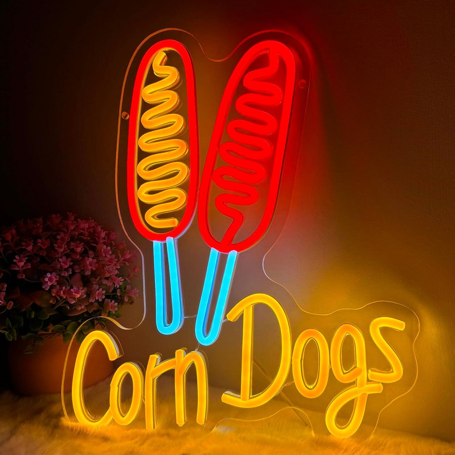 Lighting Decoration Wedding - Maïsbroodje Neonbord Snack USB Dimbare LED