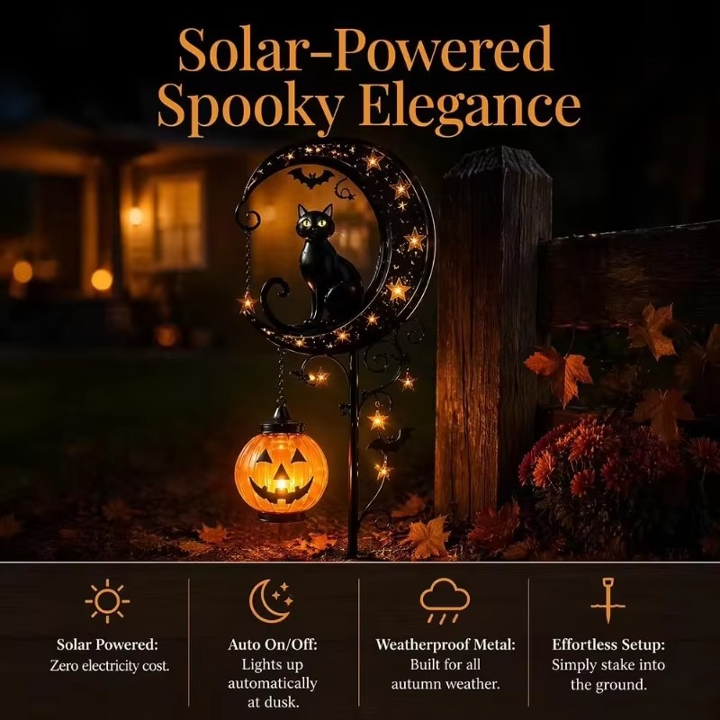 Halloween Solar Tuinlamp Maan  - Led Moon Lamp recensie en prijs