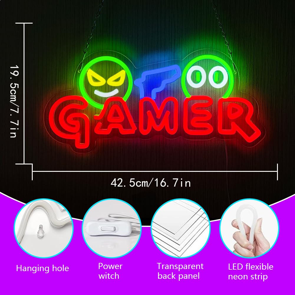 Gamer Neon Sign LED Wandlamp A - Lighting Decoration Wedding recensie en prijs