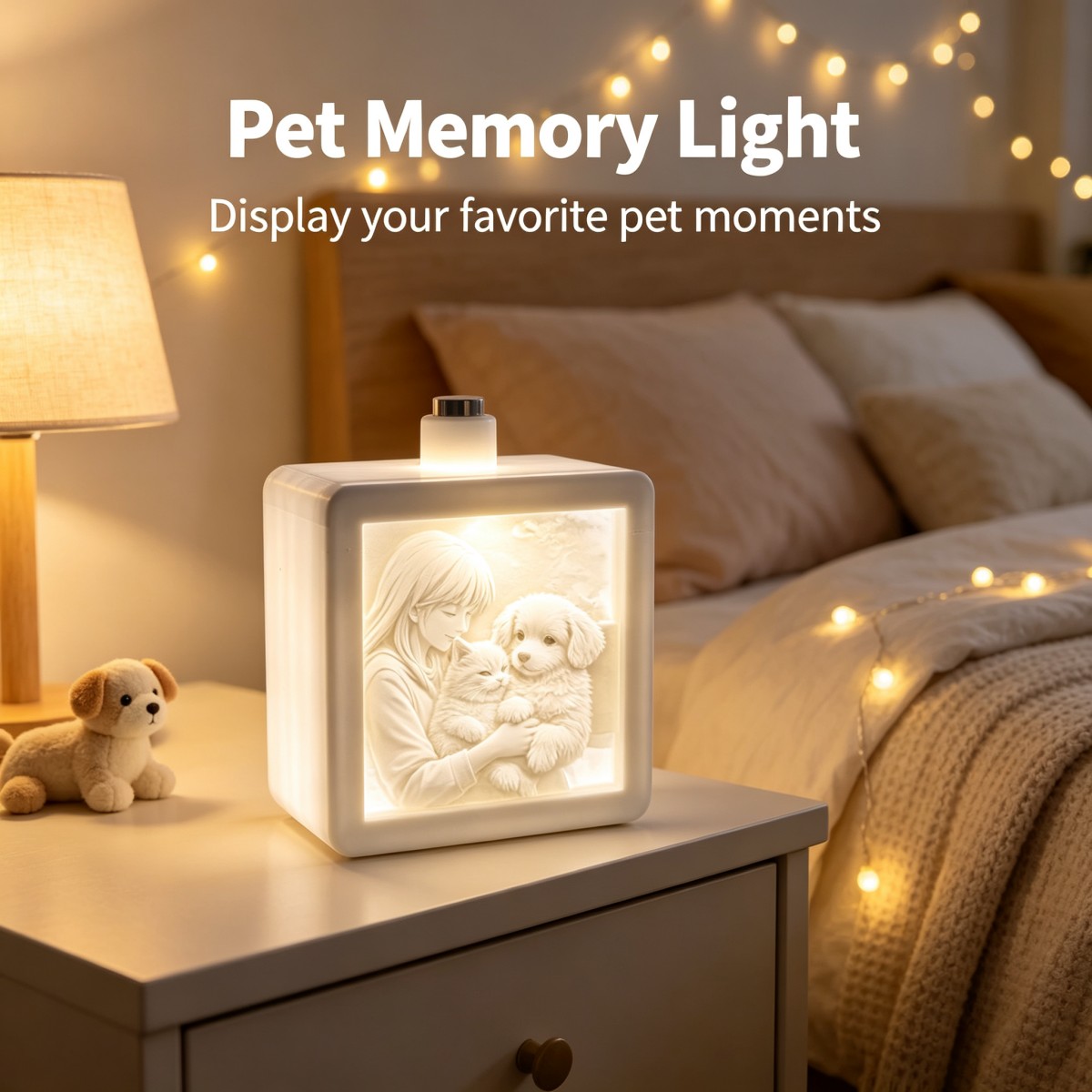 Gepersonaliseerd 3D-geprint fo - Lighting Decoration Wedding recensie en prijs