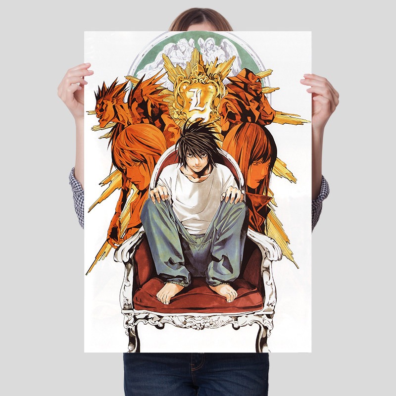 Death Note Ongelijst Canvas Pr - Lighting Room Decor Items recensie en prijs