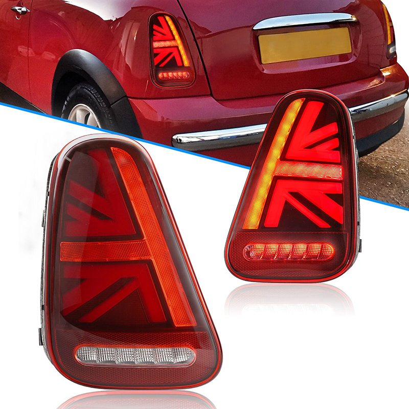 Union Jack stijl LED achterlic - Union Lighting & Decor Hours recensie en prijs