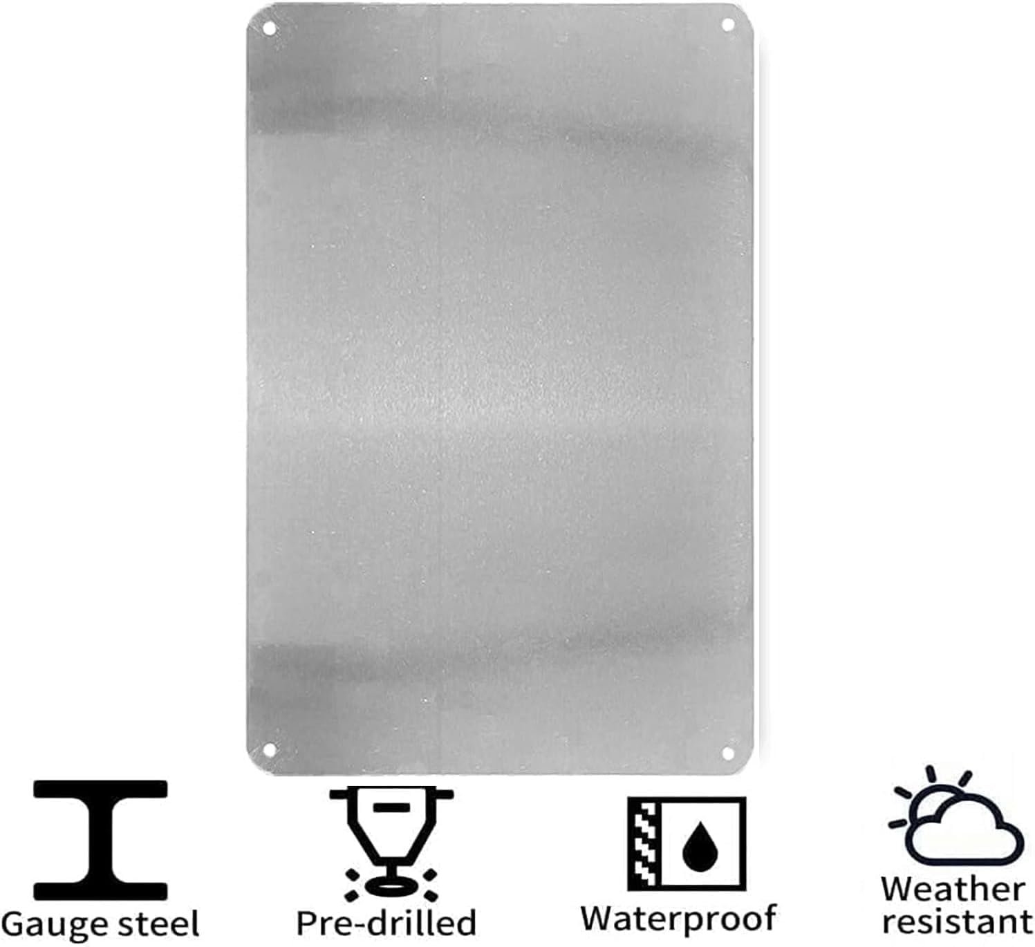 Metalen blikken bord Vintage k - Office Lighting Decor recensie en prijs