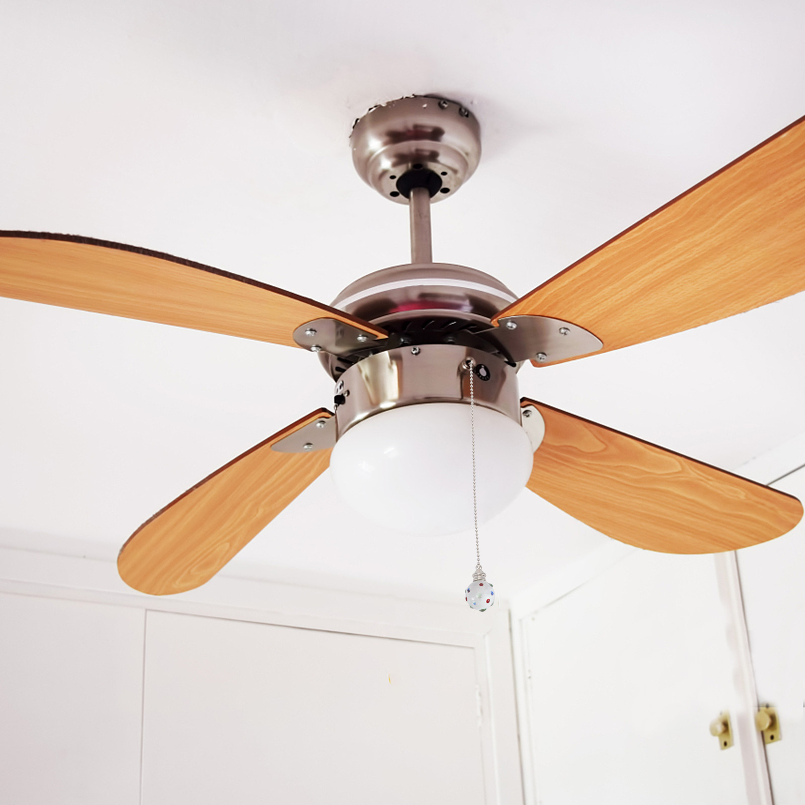 50 cm kristallen bol hanglamp  - Decor Lighting Ceiling Fans recensie en prijs