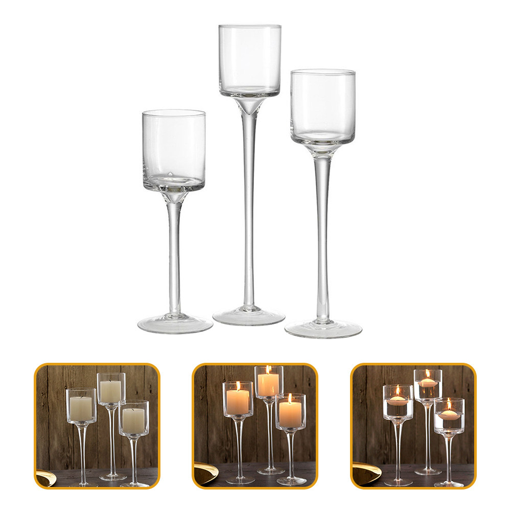 1 Set Premium Glazen Houders v - Office Lighting Decor recensie en prijs