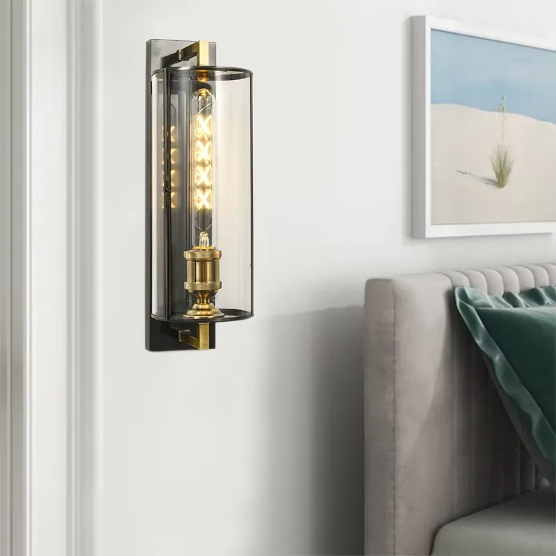 Moderne gouden cilindrische le - Lighting Decor Living Room recensie en prijs