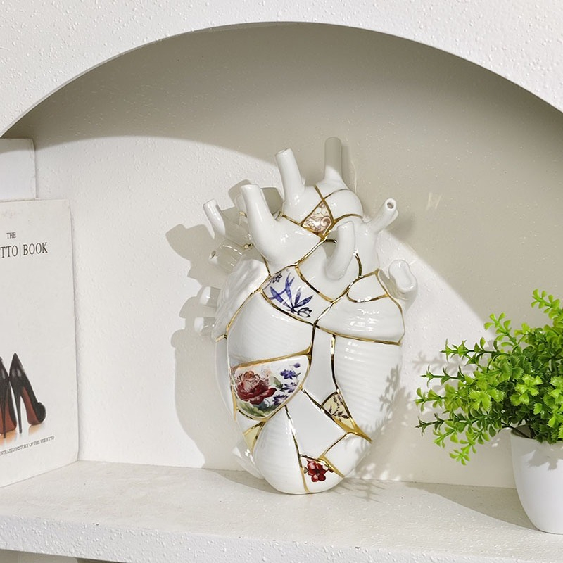Hartvormige vaas woonkamer wij - Lighting Room Decor Items recensie en prijs