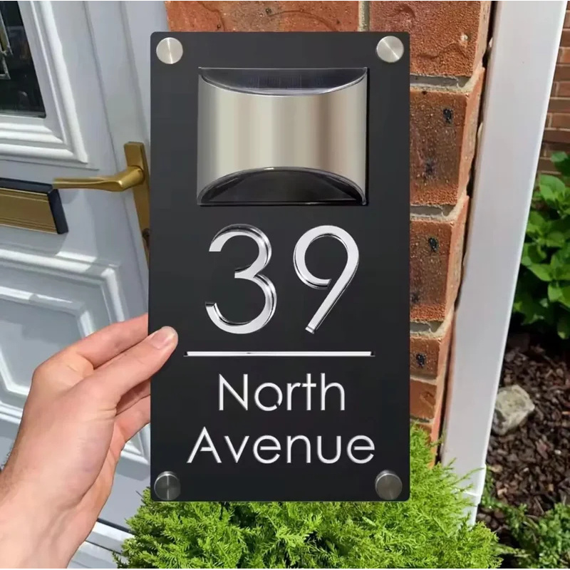 Gepersonaliseerde zonne-energi - Decor Lighting Address recensie en prijs