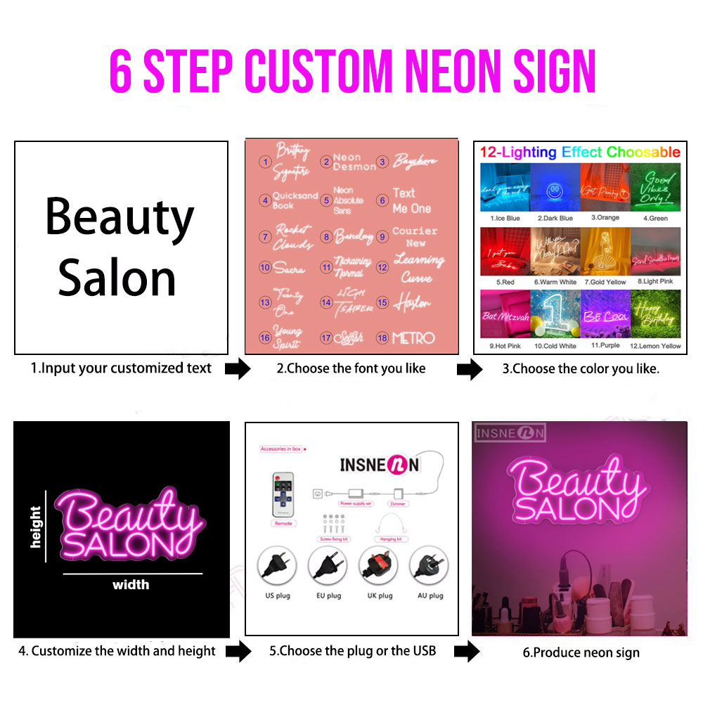 Op maat gemaakte LED neonborde - Lighting Decoration Wedding recensie en prijs