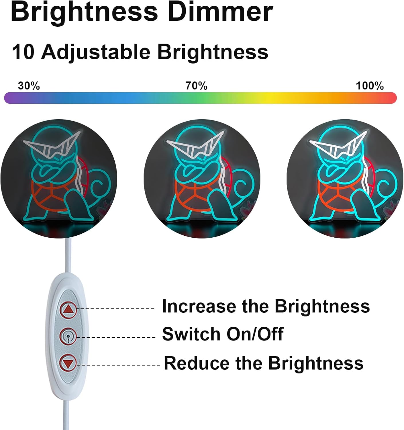 Pokémon Squirtle Neonbord LED  - Lighting Room Decor Items recensie en prijs