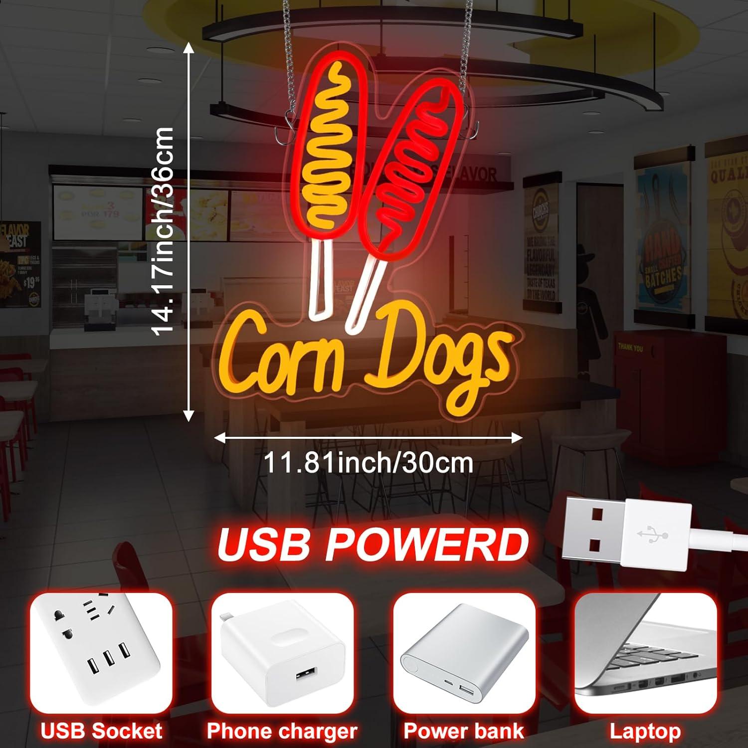 Maïsbroodje Neonbord Snack USB - Lighting Decoration Wedding recensie en prijs