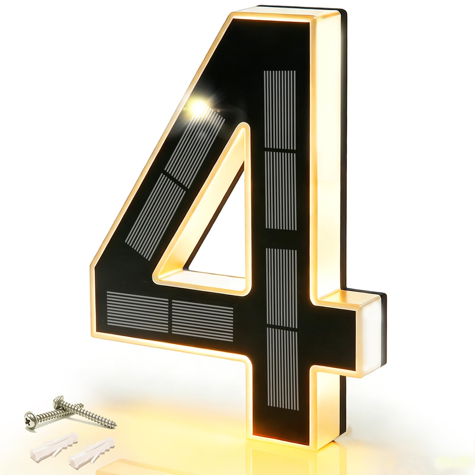Modern Solar LED-adresbord Lic - Decor Lighting Address recensie en prijs