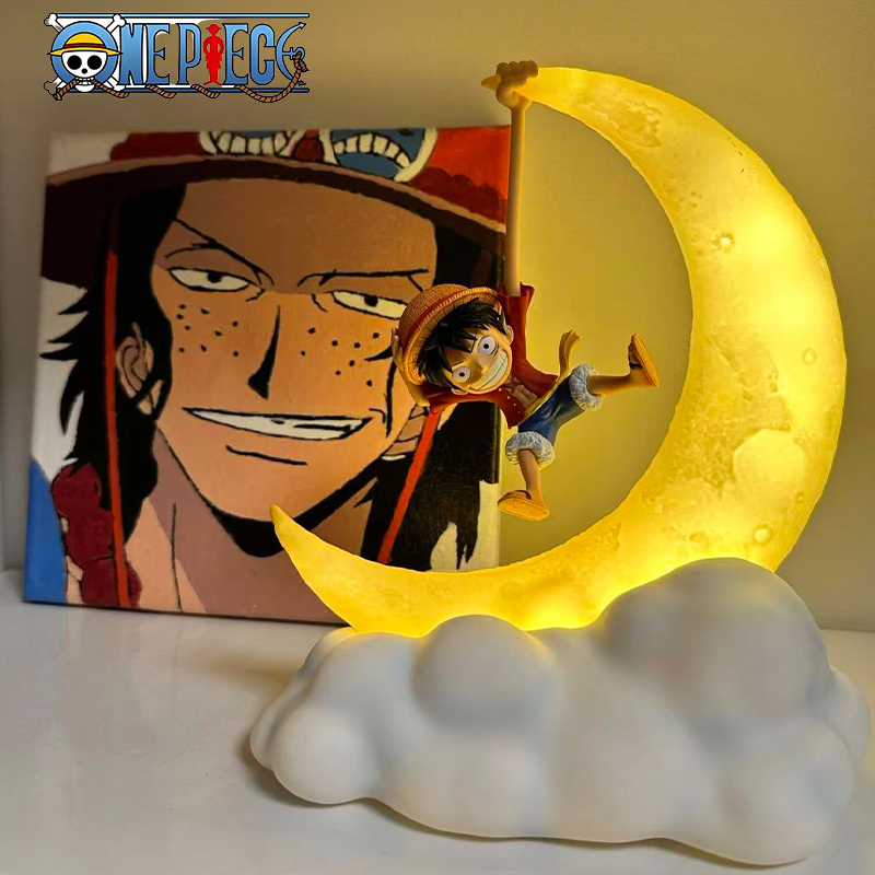 Anime One Piece Luffy Nachtlam - Led Moon Lamp recensie en prijs