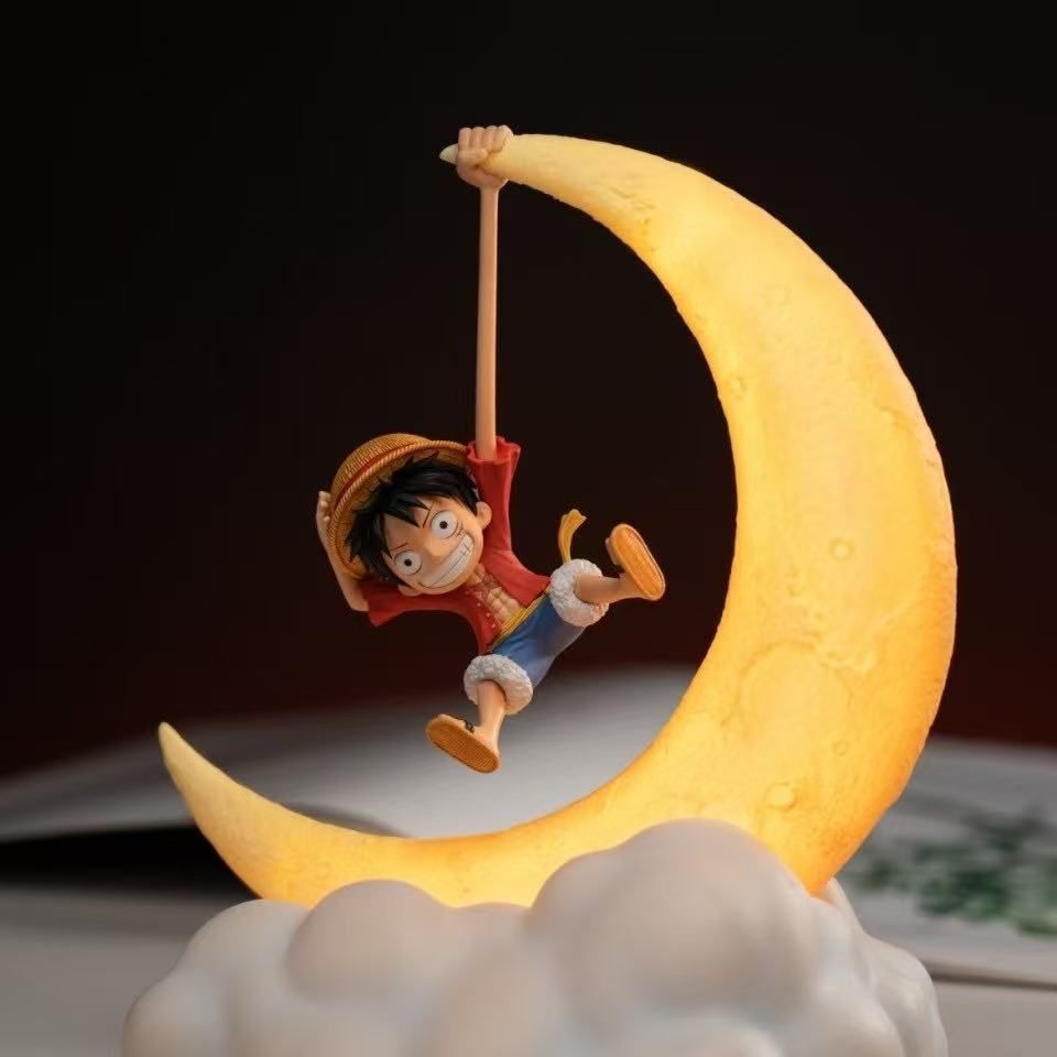 Anime One Piece Luffy Nachtlam - Led Moon Lamp recensie en prijs