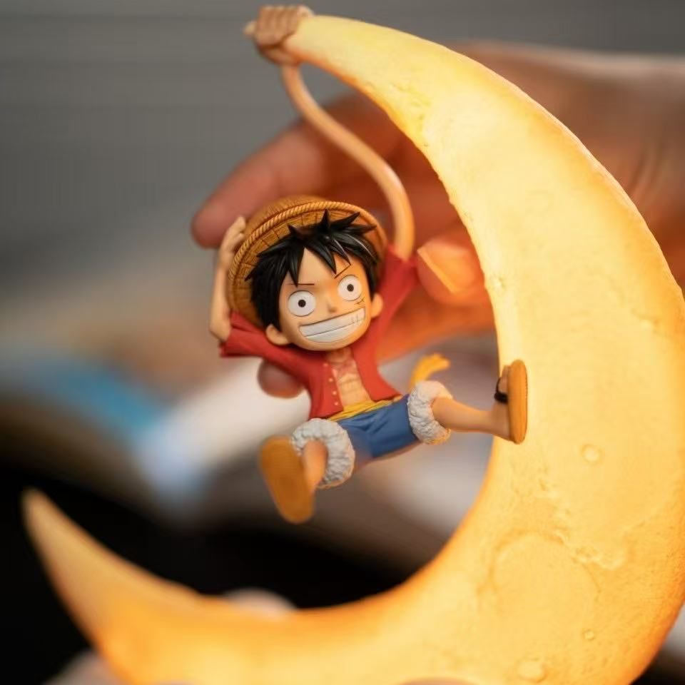 Anime One Piece Luffy Nachtlam - Led Moon Lamp recensie en prijs